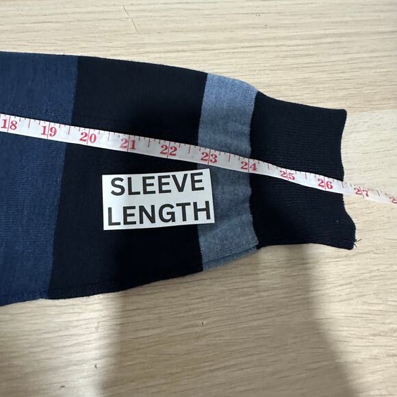 Paul & Shark Yachting Mens Virgin Wool Quarter Zip Pullover Sweater Blue XXL - Picture 10 of 10